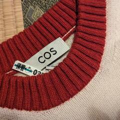 COS リラックス カラーブロック ニット メンズXS レディースMの画像