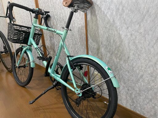 ミニベロ 16インチ ビアンキカラー チェレステ 自転車