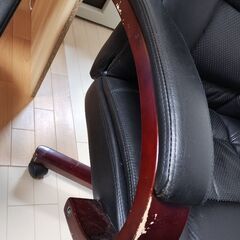 椅子　本革　チェア　の画像