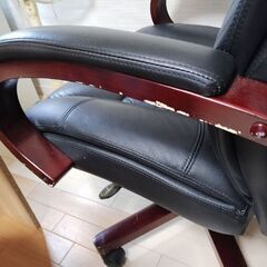 椅子　本革　チェア　の画像