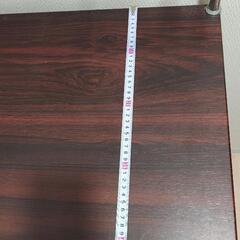 スチールラック  木製天板 レンジ台 電子レンジ台ラックの画像