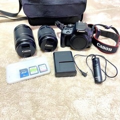 Canon キャノン EOS KissX7 ダブルズームキット ...