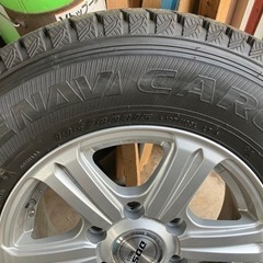 195/80R15 107/105L LT 中古スタッドレスアルミセットの画像
