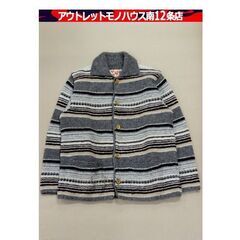 GAIJIN MADE 総柄 カーディガン ウール サイズ：2（...