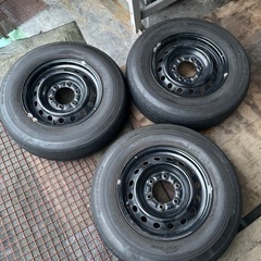 佐賀　計2本　195/80R15 ハイエース　ブリヂストン　RD...