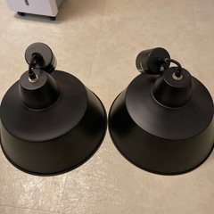 ニトリ　ペンダントライトビレル(177P-2BK) 2個の画像