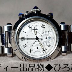 × Cartier Pasha クロノグラフ 38mm　カルティエ パシャの画像