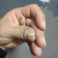 k18　切子ネックレスの画像