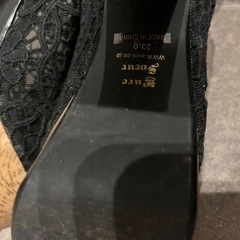厚底サンダル　　一度のみ使用の画像