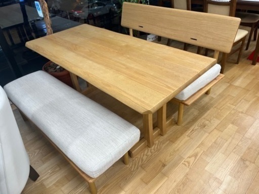 N547★ニトリ製★ダイニング5点セット★ダイニングテーブル★幅1500ｍｍ