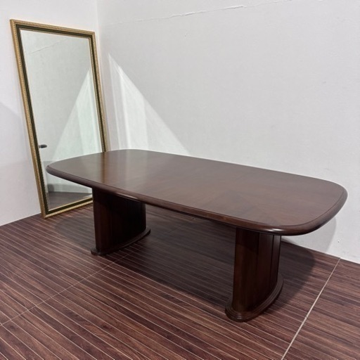 カリモク　ダイニングテーブル　長さ2m