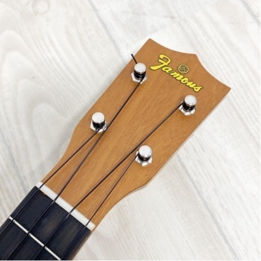 【美品】Famous フェイマス ウクレレ FS-1 ソフトケース付