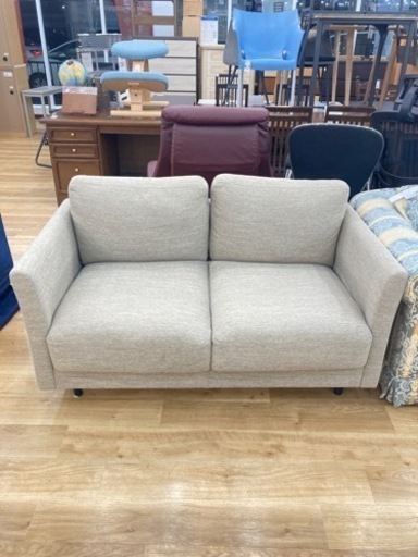 【トレファク高槻店】取りに来られる方限定！ニトリの二人掛けソファーのご紹介です！