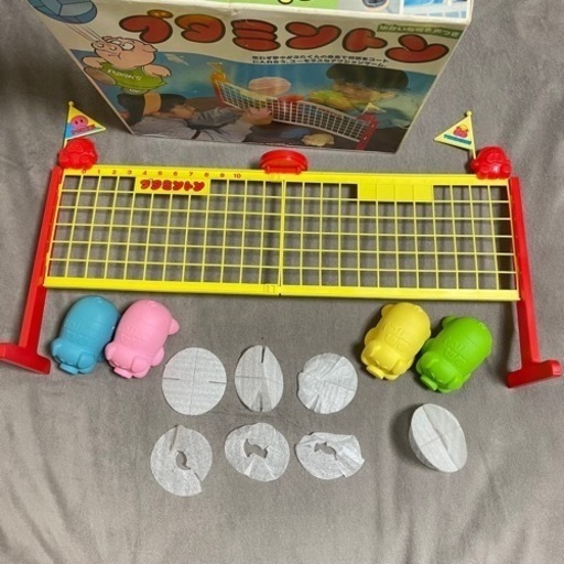 野村トーイ ブタミントン 昭和レトロ ブタミントン 野村トーイ1986年