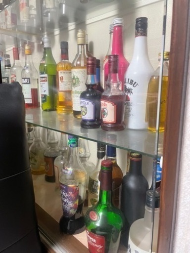 カクテルリキュール、ウイスキー、焼酎