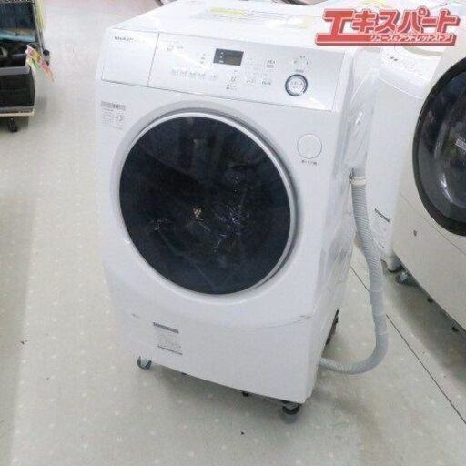 SHARP ドラム式洗濯乾燥機 10kg/6kg ES-H10C-WL 2019年製 シャープ 富岡店