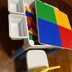 キッズブロックテーブル＆チェアセット