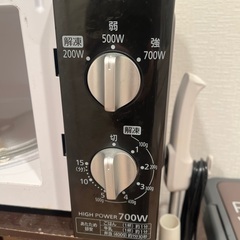 電子レンジ　2019年製の画像