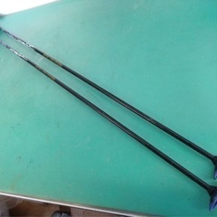 ● G) SWANS SUPER THIN PROFILE 1062・96 JAPAN スワンズ 軽量 227g 119cm 11~9mm  L⇄R 専用 競技  スキー ポール ストック 中古 ③の画像