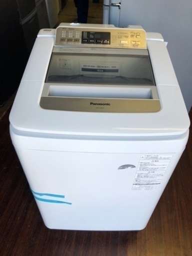 北九州市内配送無料　保証付き　パナソニック Panasonic NA-FA80H1-N [全自動洗濯機（8kg）シャンパン]