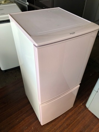 北九州市内配送無料　保証付き　SHARP(シャープ)の137L 2ドア冷蔵庫「SJ-14E2」