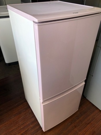 北九州市内配送無料　保証付き　SHARP(シャープ)の137L 2ドア冷蔵庫「SJ-14E2」