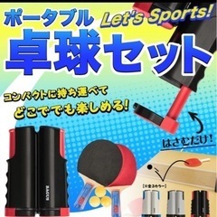 ポータブル卓球セット