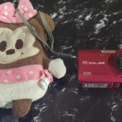 【中古】デジカメ📷とミニーちゃんの入れ物付です♫