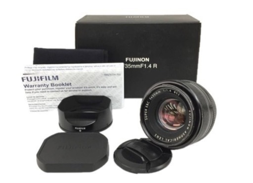 【付属品揃い】フジノンレンズ XF35mmF1.4 R