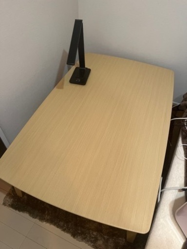 こたつ 120×75？ こたつ布団、ラグ、デスクライト付き