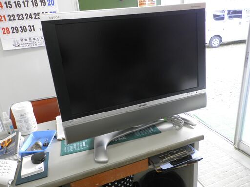 シャープ液晶カラーテレビアクオスLC-32AD5/BS/CS/地上デジタル//2005年モデル/リモコン付き