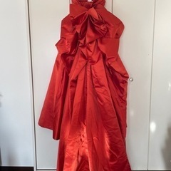 カラードレス　ウェディングドレス　結婚式　テラコッタの画像