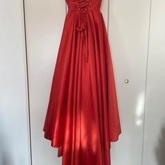 カラードレス　ウェディングドレス　結婚式　テラコッタの画像