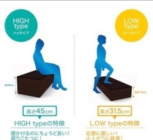 ⭐️値下げ⭐️い草畳収納ユニット長方形ハイタイプセット