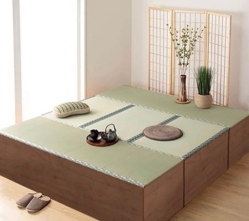 ⭐️値下げ⭐️い草畳収納ユニット長方形ハイタイプセット