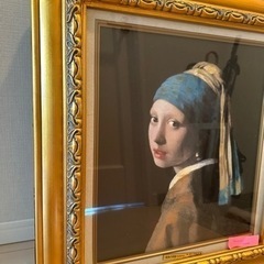 フェルメール・「真珠の耳飾りの 少女」複製画　レプリカ