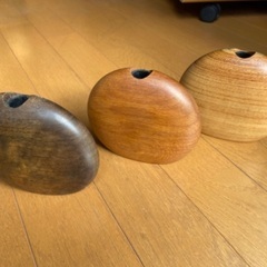 琉球松の一輪挿し3個セット