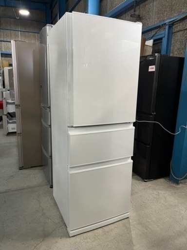 ☆売れ筋3ドア!!☆ 三菱 2021年 330L ノンフロン冷凍冷蔵庫 MR-C33G-W