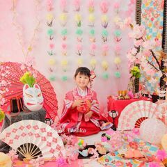 2月開催　ひなまつりおすわりアートフォトブース撮影会@長久手