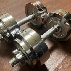 【受け渡し者決定】IGNIOダンベル（15キロ）2セット【可変式】