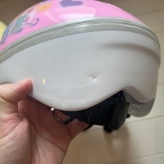 子ども　ヘルメット　２つセット　プリンセス　キティちゃんの画像
