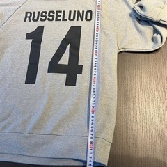 ラッセルノ　フーデッド　パーカーの画像