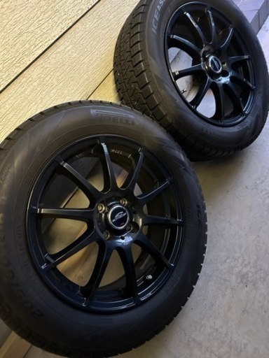 ピレリスタッドレスタイヤ　4本 16インチ　6j 4穴100