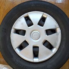 ダイハツ　軽自動車　タイヤ　純正　鉄ホイール　12インチ　ブリジ...