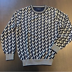 キャロウェイ　ニット　ネイビー