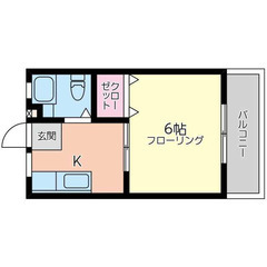 ⭐️トリプルゼロ物件⭐️ 敷金/礼金/仲手0円 😄審査通過率90...