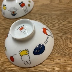 お値下げしました✨金正陶器　Miffyミッフィ　お茶碗　2点セットの画像