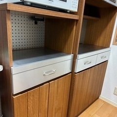 食器棚とレンジ棚