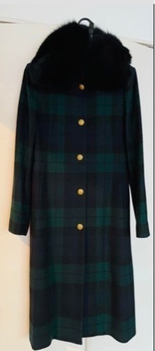 ブルックスブラザーズ　ファー付きロングコート