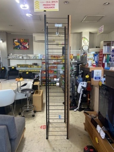 ブルックリン風間仕切り収納 ハンガー2段 幅60cm